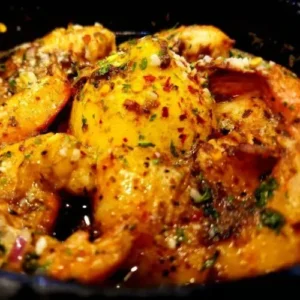 New Orleans Style Barbecue Shrimp Po'Boy