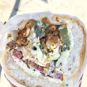 Little Jewel Deluxe Half & Half Po' Boy